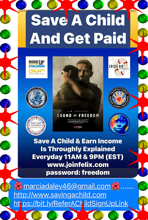 🌺🙏🏻EARN $10,000 MONTHLY Saving A Child! Zoom Calls Everyday! See how you can help and get Paid🌺🙏🏻