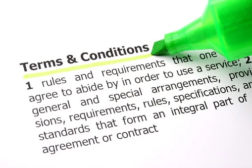 Terms And Conditions