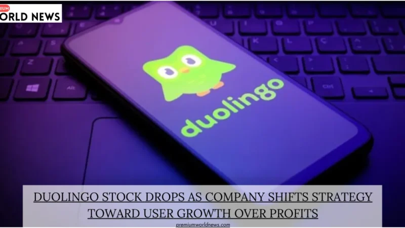 Duolingo Stock Drops as Company Shifts Strategy Toward User Growth Over Profits