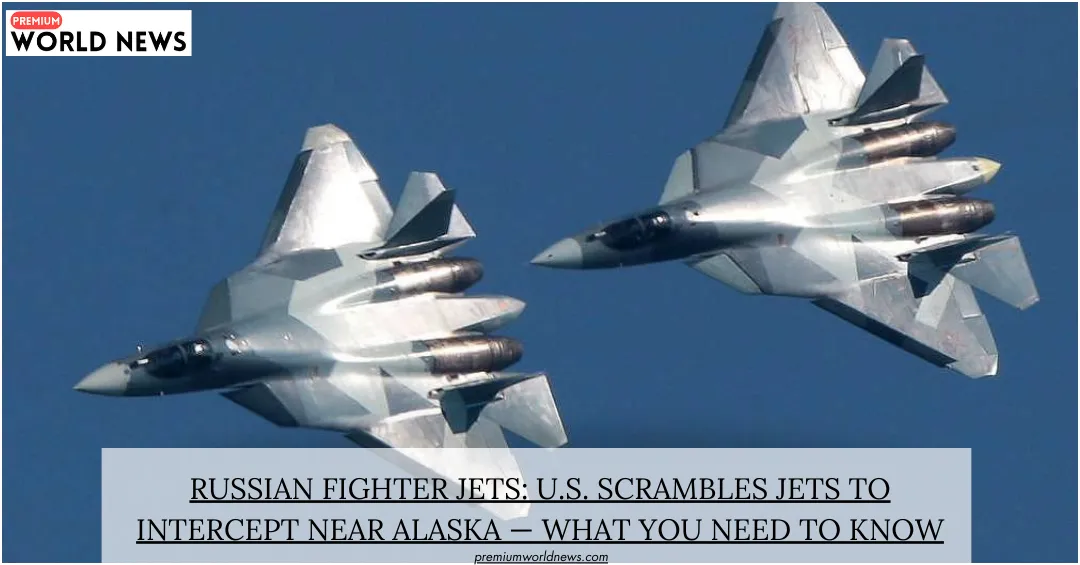 Russian Fighter Jets: U.S. Scrambles Jets to Intercept Near Alaska — What You Need to Know