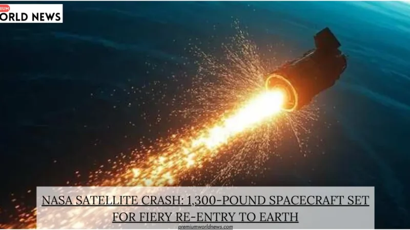 NASA Satellite Crash
