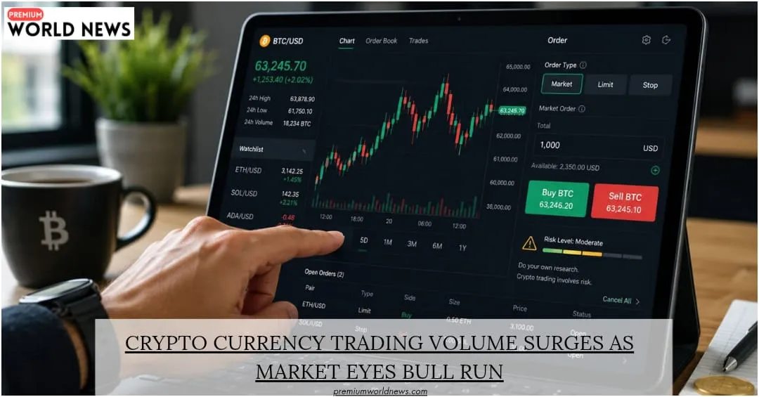 Cryptocurrency Trading Volume Surges as Market Eyes Bull Run